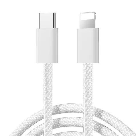 Joyroom S-A45 Ben Series Nabíjecí kabel USB-C (M) - Lightning (M) 30W 1m bílá