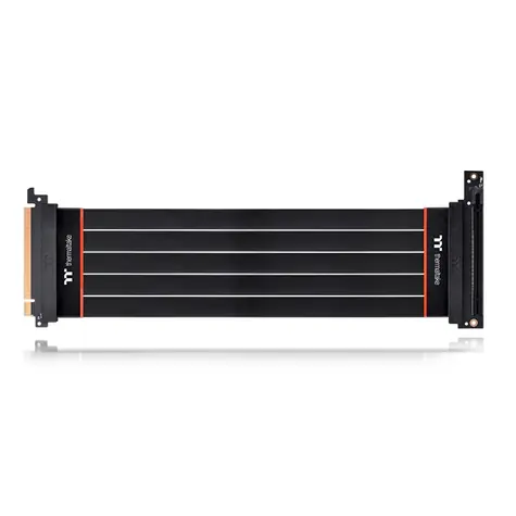 Rozbaleno - THERMALTAKE TT Premium PCI-E 4.0 Extender 90° 300mm černá / Prodlužovací kabel PCI-E x16 / rozbaleno
