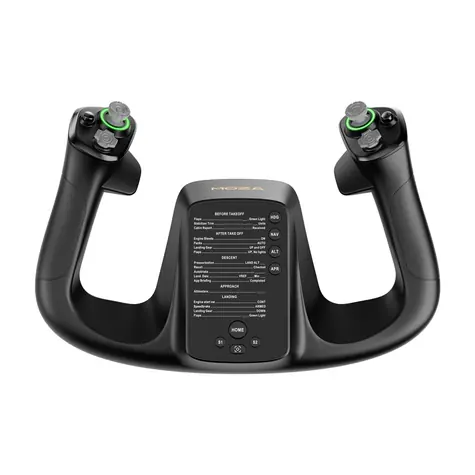 MOZA Racing MFY Yoke AS012 černá / Letecký volant / PC