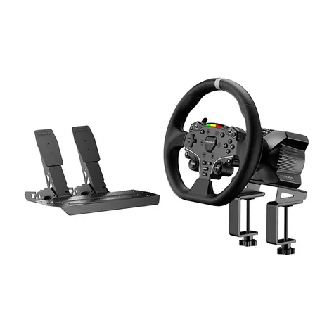 MOZA Racing R3 RS074 Herní sada / Základna R3 + volant ES + pedály SRP-Lite + svorky