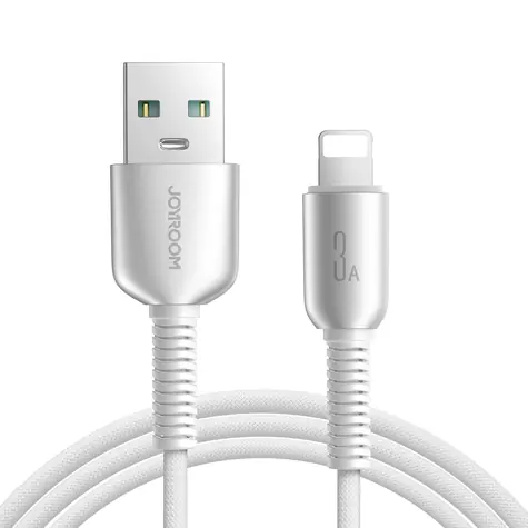 Joyroom S-A51 Cutting-Edge Series 3A Nabíjecí kabel USB-A (M) - Lightning (M) 3A 1.2m šedá