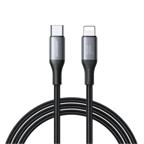 Joyroom S-A28 Flash Series Nabíjecí kabel USB-C (M) - Lightning (M) 30W 1m černá