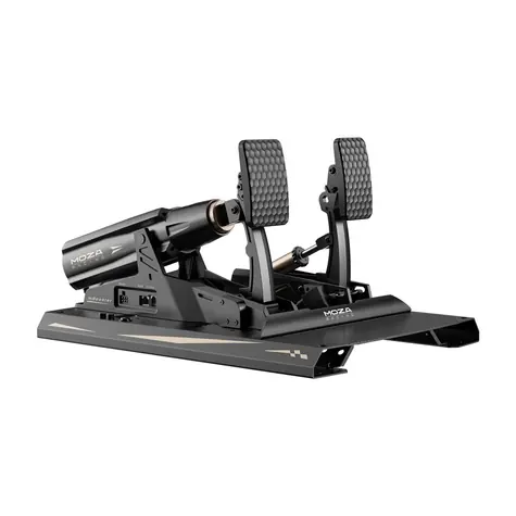 MOZA Racing mboosted sada pedálů CRP2 RS082 / Pedálová sada + aktivní univerzální pedál mBooster