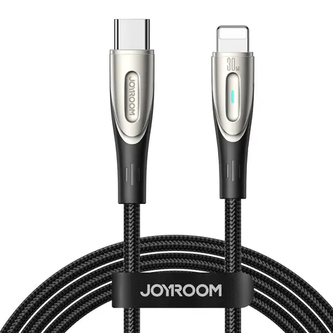 Joyroom Star-Light Series SA27-CL3 Nabíjecí kabel USB-C (M) - Lightning (M) 30W 1.2m černá