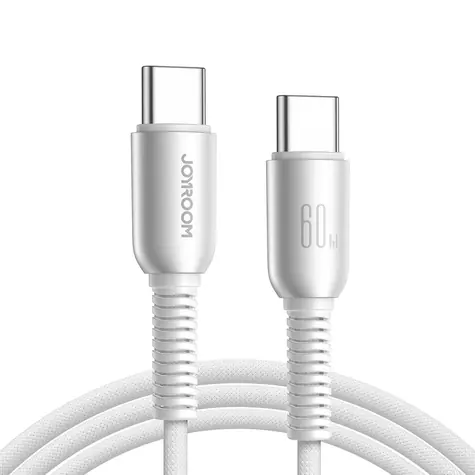 Joyroom S-A51 Cutting-Edge Series Nabíjecí kabel USB-C (M) - USB-C (M) 60W 1.2m šedá