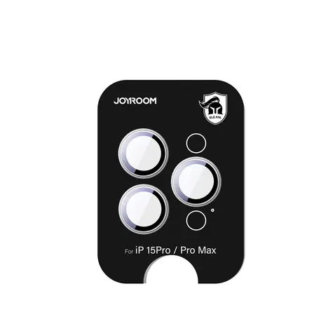 Joyroom JR-MFY0254 Ochranné sklo pro fotoaparát pro Apple iPhone 15 Pro/15 Pro Max titanová