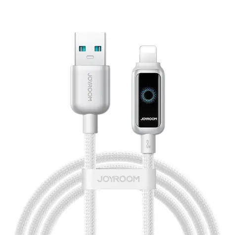 Joyroom S-A55 StarFlight Nabíjecí kabel USB-A (M) - Lightning (M) 3A 1.2m bílá