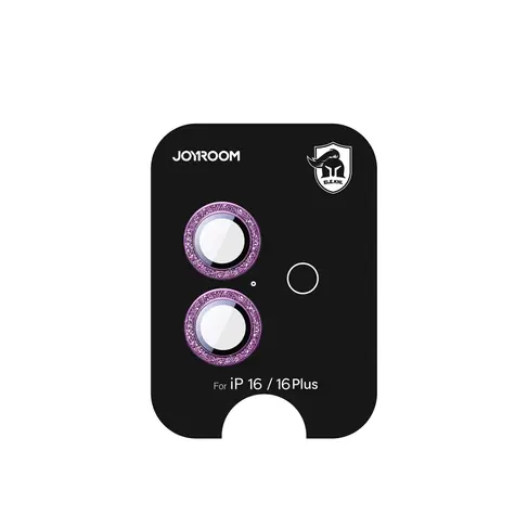 Joyroom JR-MSF0302 Ochranné sklo pro fotoaparát pro Apple iPhone 16/16 Plus růžová