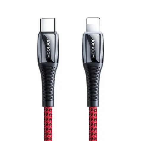 Joyroom S-1224K2 Nabíjecí kabel USB-C (M) - Lightning (M) 20W 1.2m červená