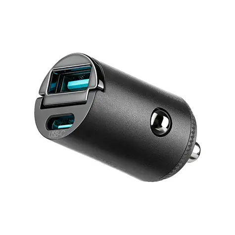Joyroom JR-CCN18 černá / Nabíječka do auta / 65W / 1x USB-A / 1x USB-C