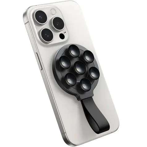 Joyroom JR-ZS393 MagSafe magnetický držák s přísavkami černá