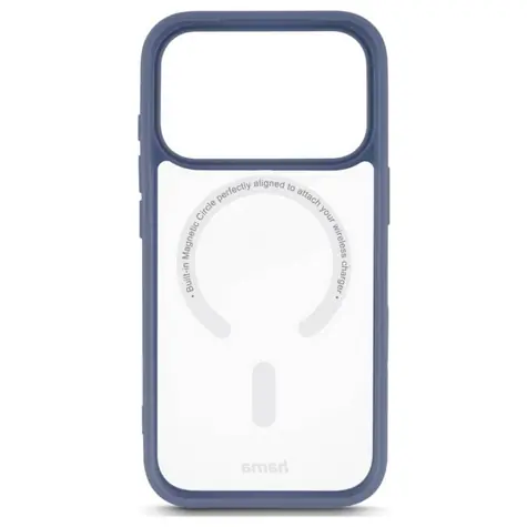 Hama Frame Protect kryt pro Apple iPhone 17 Pro modrá / magnetický / průhledný