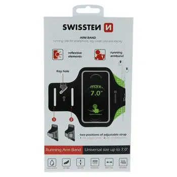 Rozbaleno - SWISSTEN ARMBAG CASE pouzdro pro 7