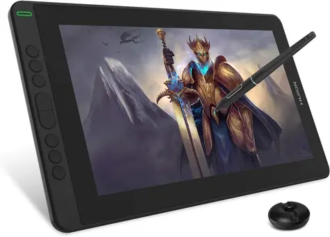 Rozbaleno - Huion Kamvas 13 fialová / Grafický tablet / 293.76 x 165.24 mm / 5080 LPI / 8192 úrovní tlaku / USB-C  / rozbaleno