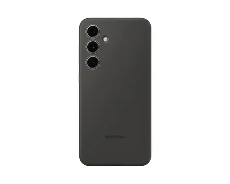 Rozbaleno - EF-PS721CBE Samsung Silikonový Kryt pro Galaxy S24 FE černá / rozbaleno