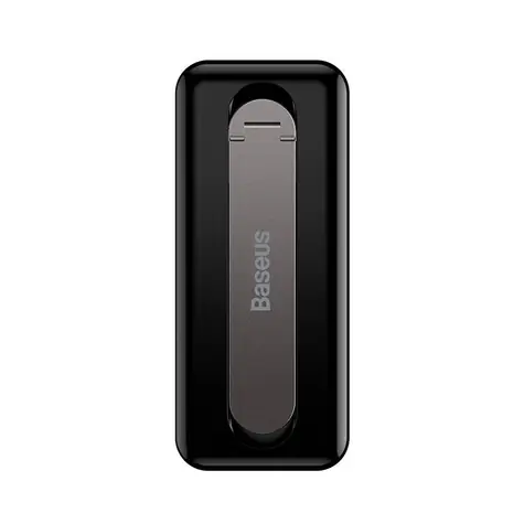 Rozbaleno - Baseus LUXZ000001 Skládací držák pro telefon černá / rozbaleno