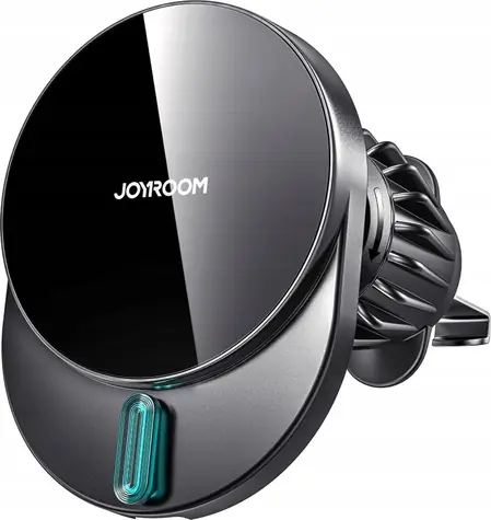 Joyroom JR-ZS409 černá / bezdrátová magnetická nabíječka do auta / 15W / do ventilační mřížky
