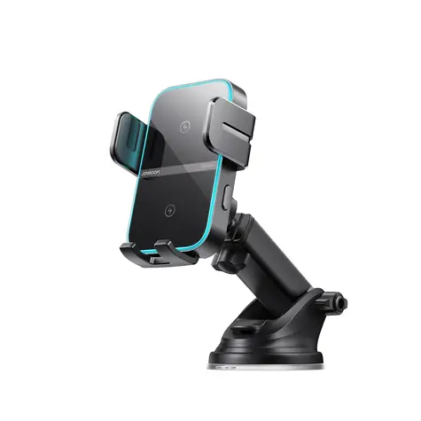 Joyroom JR-ZS246 černá / bezdrátová nabíječka s držákem do auta / 15W / na palubní desku
