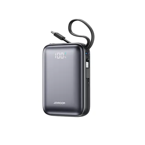 Joyroom JR-PBF29 černá / Powerbanka / 20000mAh / 22.5W / 1x USB-C / 1x Lightning + 1x USB-C kabel