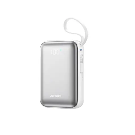 Joyroom JR-PBF29 bílá / Powerbanka / 20000mAh / 22.5W / 1x USB-C / 1x Lightning + 1x USB-C kabel
