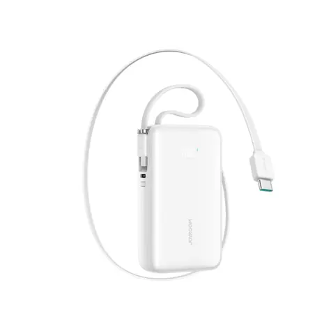 Joyroom JR-PR2 bílá / Powerbanka / 10000mAh / 35W / 1x USB-C / 2 kabely USB-C 