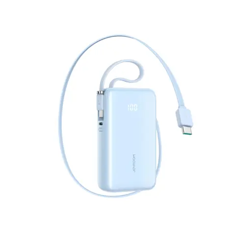 Joyroom JR-PR2L modrá / Powerbanka / 10000mAh / 35W / 1x USB-C / 2 kabely USB-C 