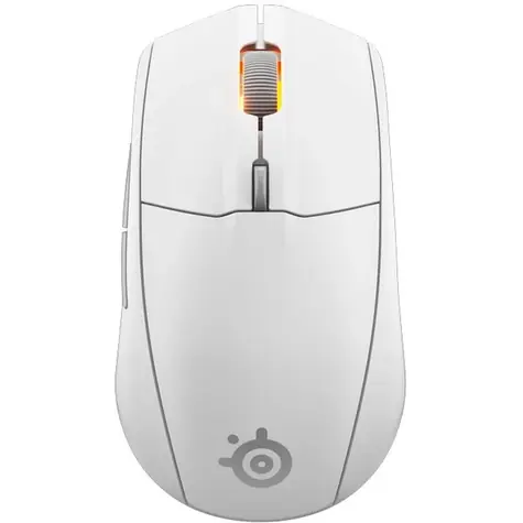 SteelSeries Rival 3 gen 2 bílá / Bezdrátová herní myš / optická / 18000DPI / USB-A / BT / 6 tlačítek