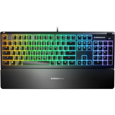 SteelSeries Apex 3 / Herní klávesnice / RGB podsvícení / CZ layout