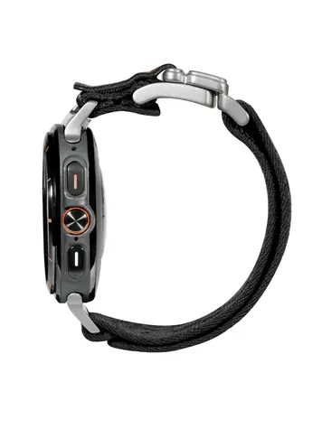 Aulumu CS03 Titanium Mag Buckle Quick-Release řemínek, titanová spona, černý pásek