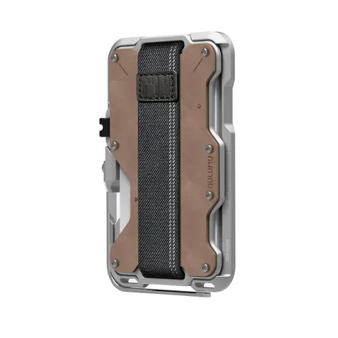 Aulumu G03 Multi-Tool Magnetická Kovová MagSafe Peněženka, Vegan Leather
