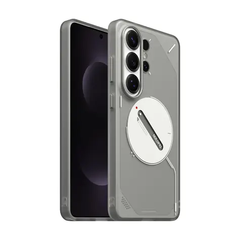 Aulumu S26 Frosted Ochranný kryt na Samsung S26 Ultra, Translucent Gray