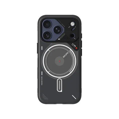 Aulumu A17 TPU ochranný kryt pro Iphone 17 Pro, Translucent Gray
