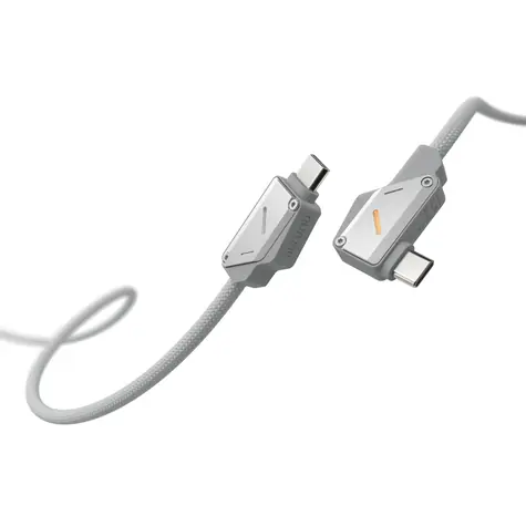 Aulumu M07 Datový a nabíjecí kabel USB-C Aluminum Alloy 2m, Šedá