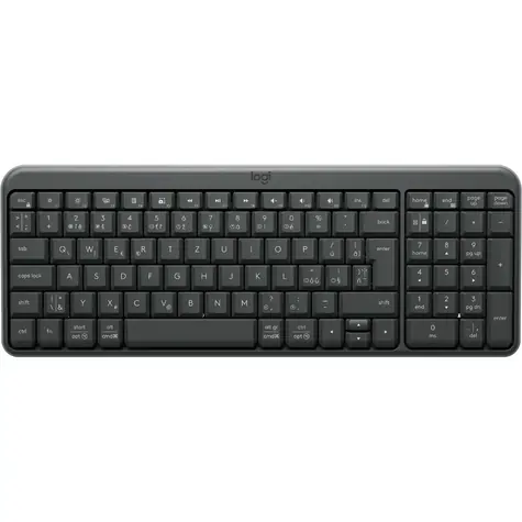 Rozbaleno - Logitech K250 CZ/SK černá / klávesnice / bezdrátová / BT / rozbaleno