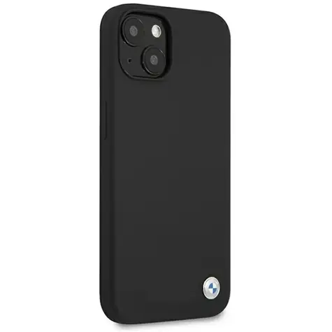 BMW Silikonový Zadní kryt Signature pro iPhone 13 mini černá