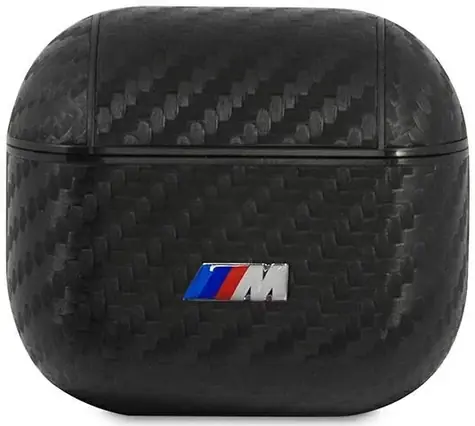 BMW Kryt PU Carbon M Collection pro AirPods 3 černá