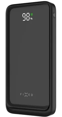 Rozbaleno - FIXED Powerbanka Zen2 10 s LCD displejem a výstupem PD 20W 10 000 mAh černá / rozbaleno
