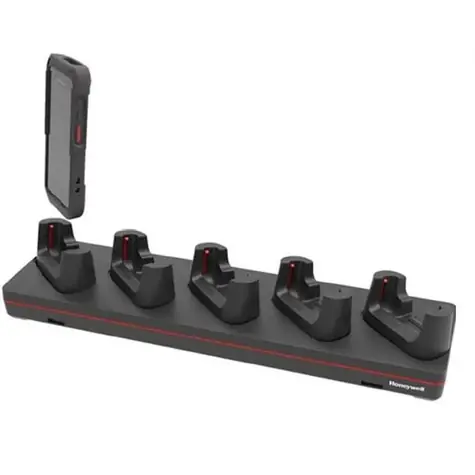 Honeywell 5-slotová nabíjecí stanice pro CT40 & CT40XP & CT45 & CT45XP & CT47 s krytem / napájecí zdroj / kabel (EU)