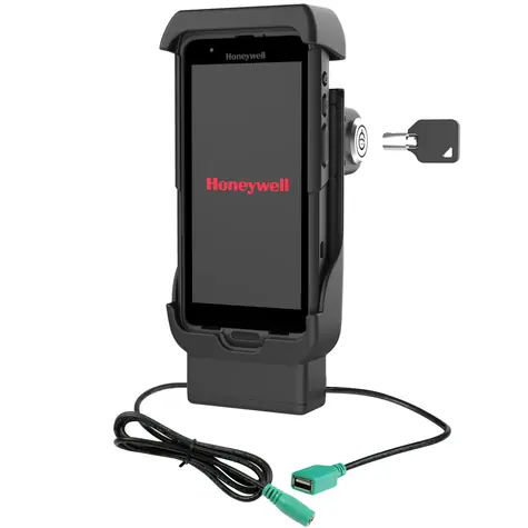 RAM Montážní napájecí dok USB-A pro Honeywell CT40/45/47 / s uzamykáním