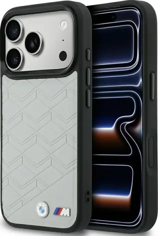 BMW Zadní kryt s logem ve tvaru písmene M MagSafe pro iPhone 17 Pro Max šedá