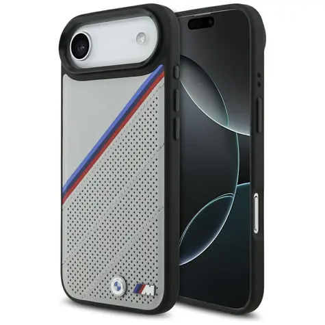 BMW Zadní kryt s tříbarevným kovovým logem MagSafe pro iPhone Air šedá