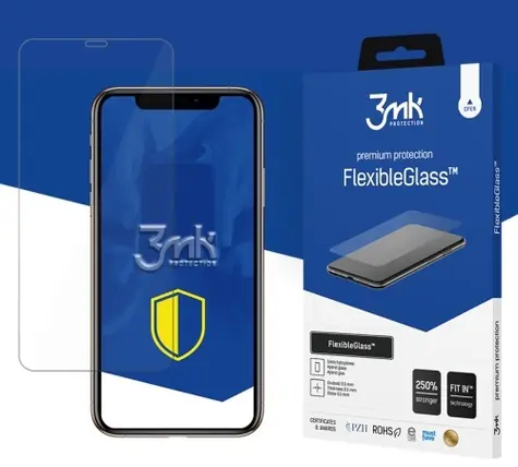 Rozbaleno - 3mk FlexibleGlass Hybridní sklo pro Xiaomi Mi 10T & Mi 10T Pro / rozbaleno