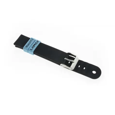 Rozbaleno - LAMAX WatchY2 Black - strap / silikonový řemínek včetně poutek pro LAMAX WatchY2 / rozbaleno