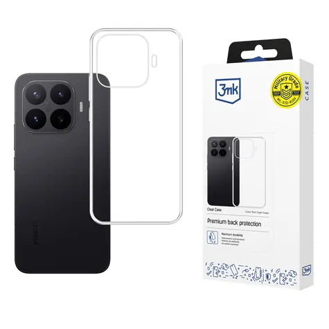 Rozbaleno - 3mk Clear Case pro Xiaomi 17T Pro čirá / Pouzdro / průhledné / Military Grade / rozbaleno