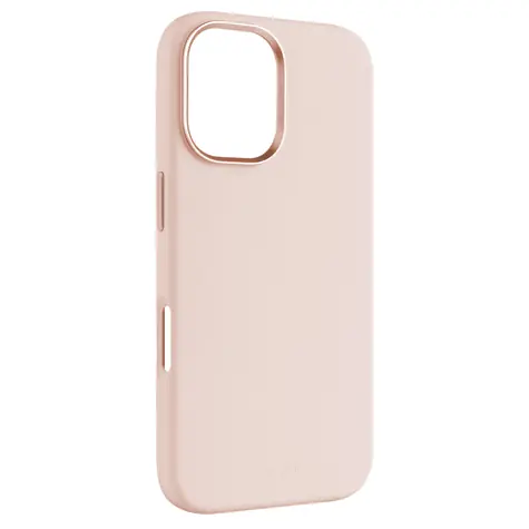 Rozbaleno - FIXED Zadní kryt MagFlow s podporou MagSafe pro Apple iPhone 16 růžový / rozbaleno