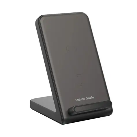 Rozbaleno - Mobile Origin Wireless Charging Stand PW10 černá / Bezdrátová nabíječka  / rozbaleno
