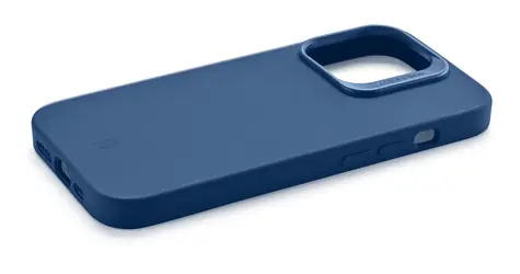 Rozbaleno - CellularLine Sensation Plus Ochranný siikonový kryt  pro Apple iPhone 15 modrá / rozbaleno