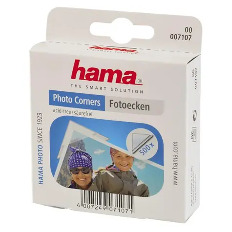 Hama fotorůžky samolepicí / transparentní / 500 ks