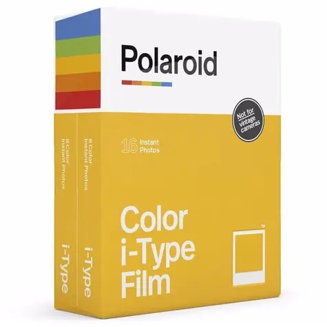 Polaroid Originals i-Type / Fotopapír 8 listů / rozměr 10,7 x 8,8 cm / lesklý / určen pro instantní fotoaparáty