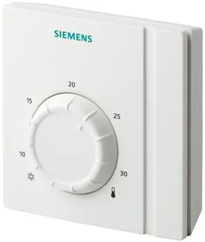 SIEMENS RAA 21 Prostorový termostat - drátový